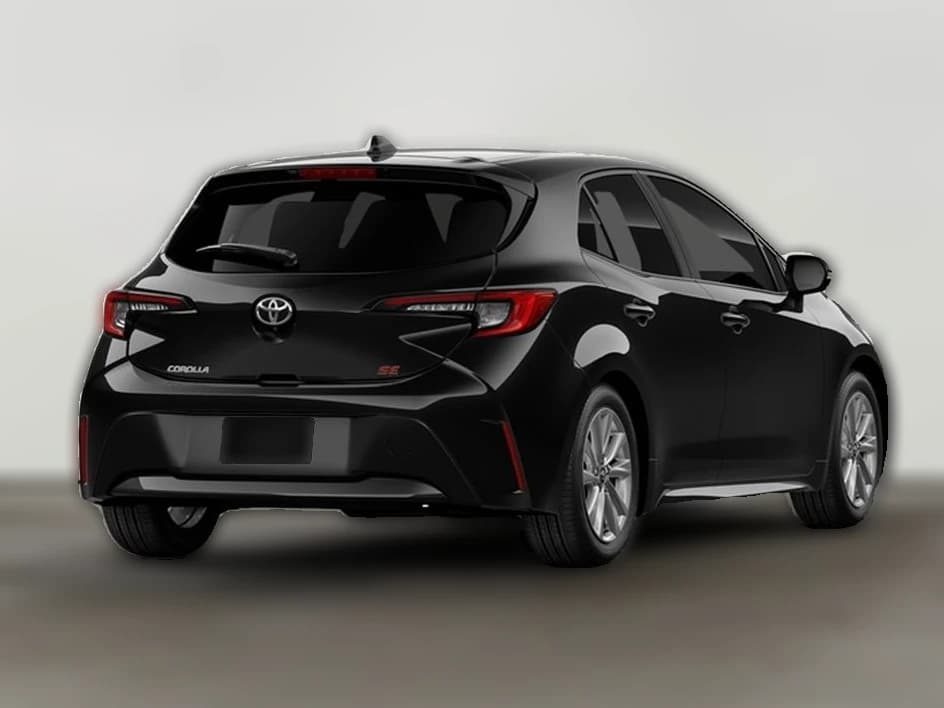 Toyota Corolla Hatchback SE CVT (Natl) 2027 — side view