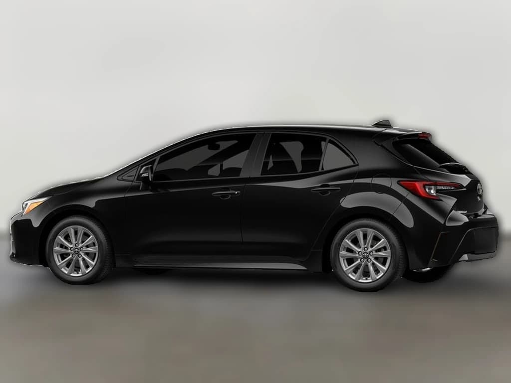 Toyota Corolla Hatchback SE CVT (Natl) 2027 — side view