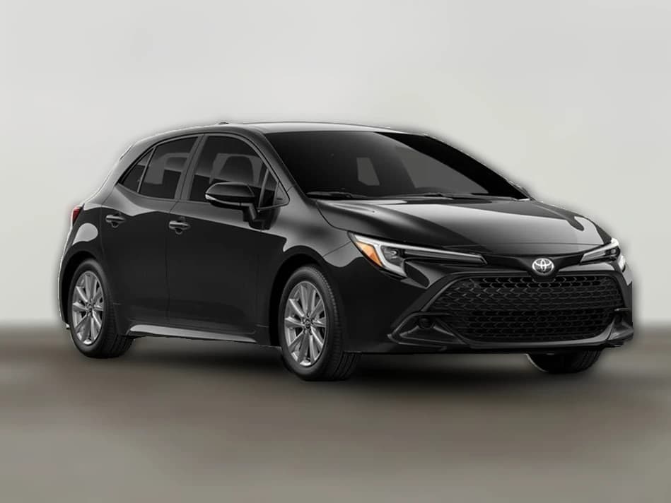 Toyota Corolla Hatchback SE CVT (Natl) 2027 — side view