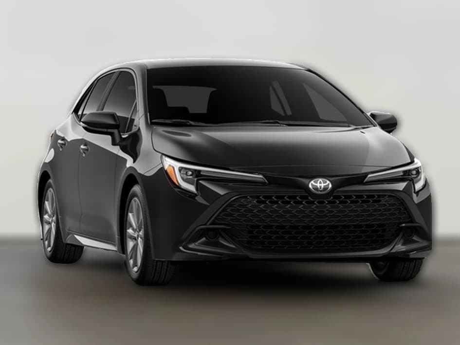 Toyota Corolla Hatchback SE CVT (Natl) 2027 — side view