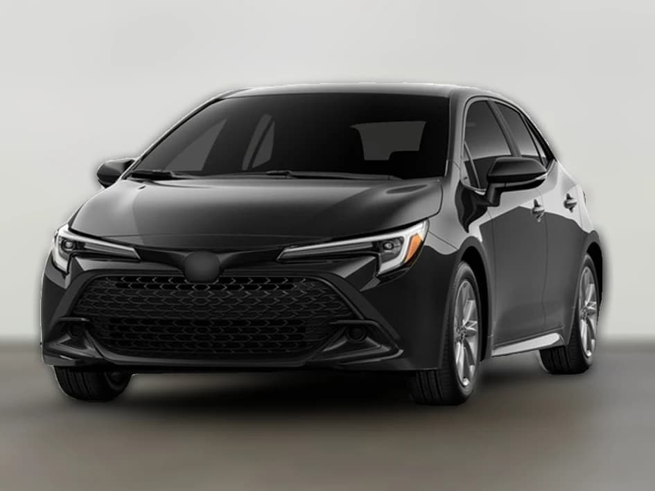 Toyota Corolla Hatchback SE CVT (Natl) 2027 — side view