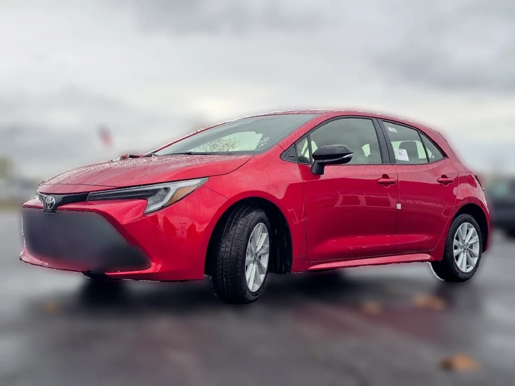 Toyota Corolla Hatchback SE CVT (Natl) 2027 — side view