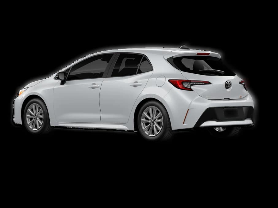 Toyota Corolla Hatchback SE CVT (Natl) 2027 — side view
