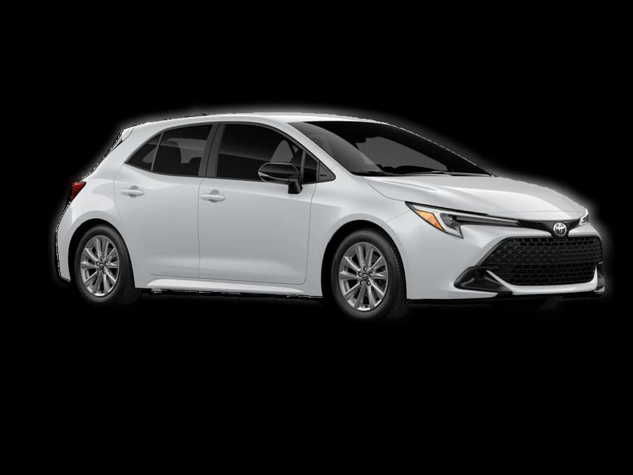 Toyota Corolla Hatchback SE CVT (Natl) 2027 — side view