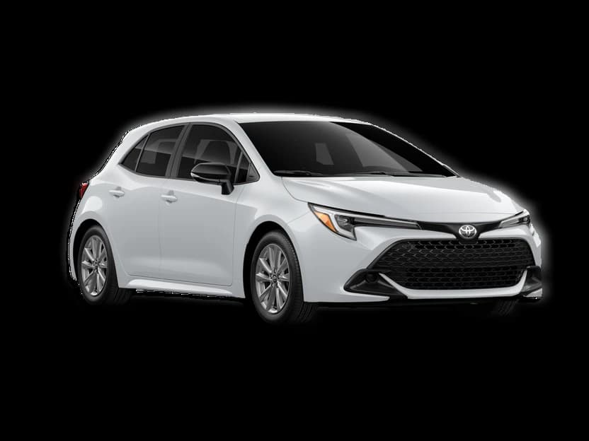 Toyota Corolla Hatchback SE CVT (Natl) 2027 — side view
