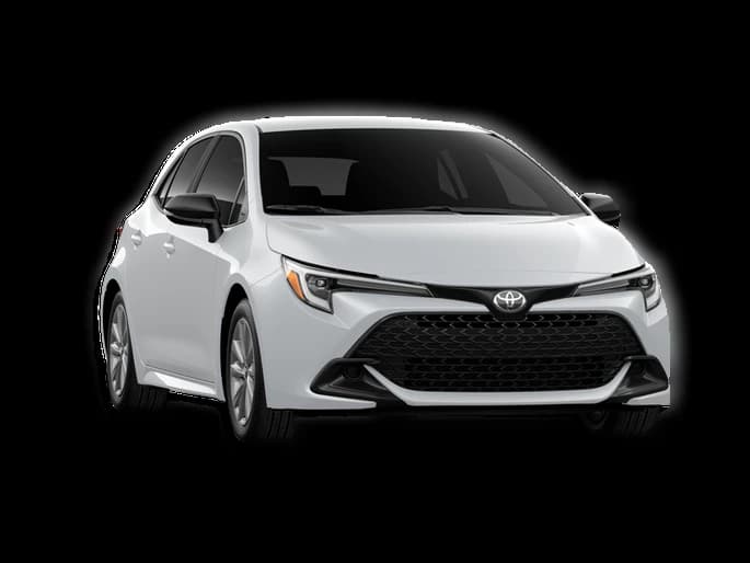Toyota Corolla Hatchback SE CVT (Natl) 2027 — side view