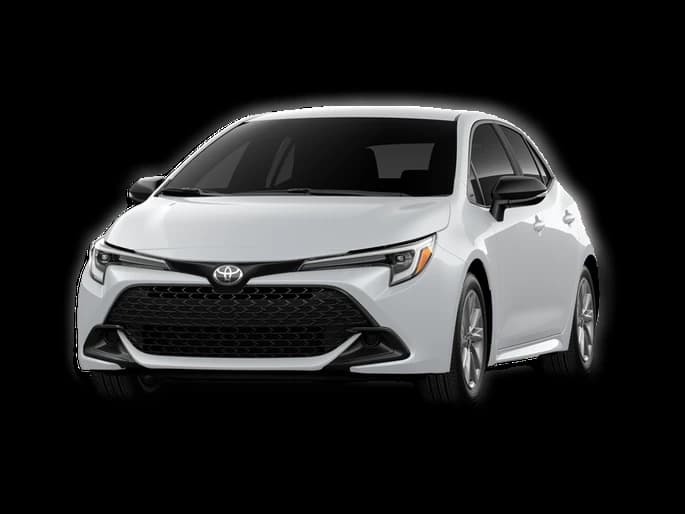 Toyota Corolla Hatchback SE CVT (Natl) 2027 — side view