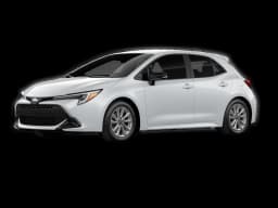 Toyota Corolla Hatchback SE CVT (Natl) 2027 — side view