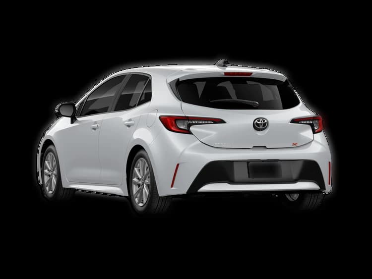 Toyota Corolla Hatchback SE CVT (Natl) 2027 — side view