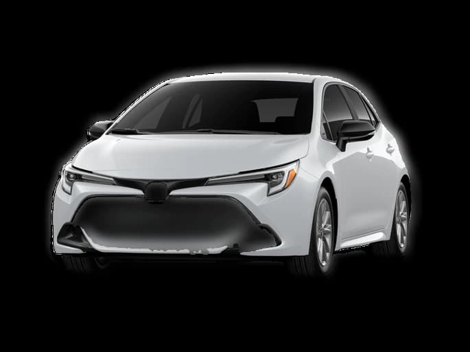 Toyota Corolla Hatchback SE CVT (Natl) 2027 — side view