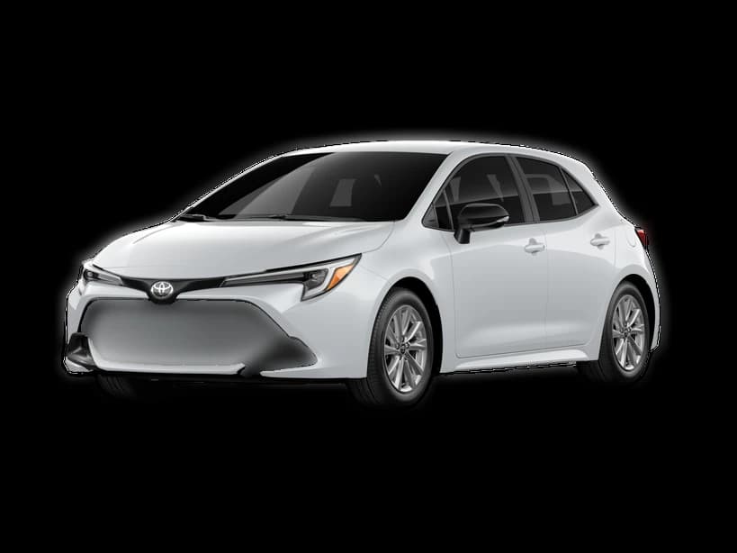 Toyota Corolla Hatchback SE CVT (Natl) 2027 — side view
