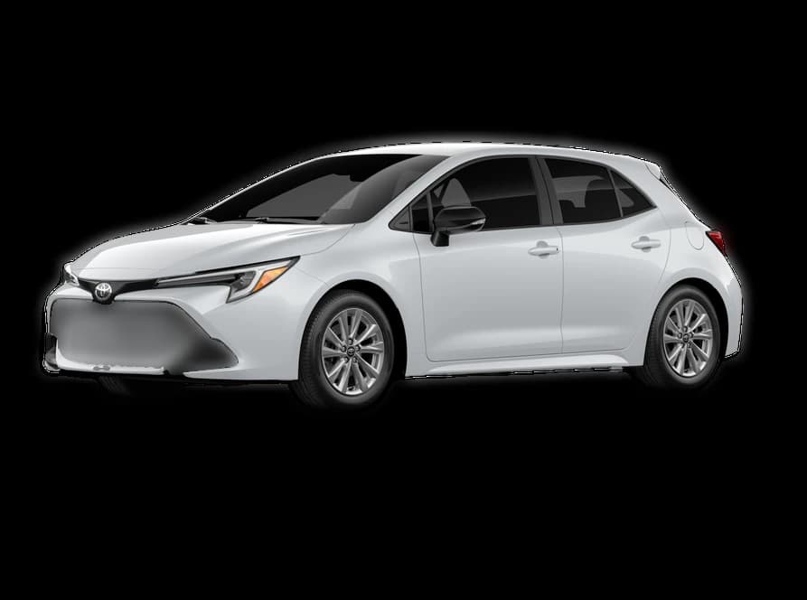 Toyota Corolla Hatchback SE CVT (Natl) 2027 — side view