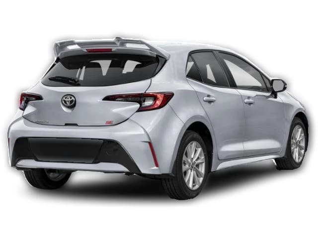 Toyota Corolla Hatchback SE CVT (Natl) 2027 — side view