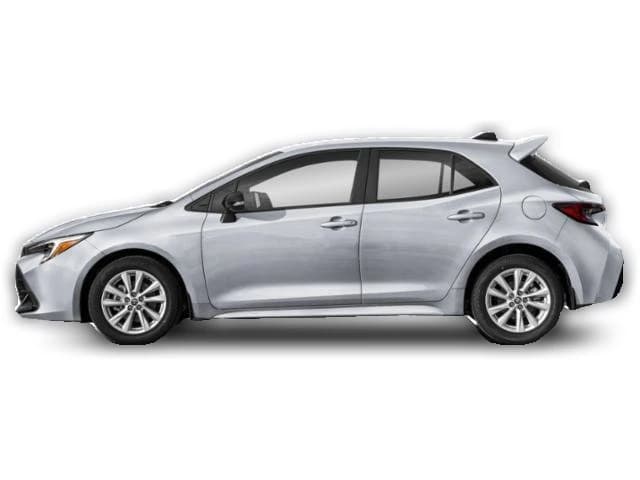 Toyota Corolla Hatchback SE CVT (Natl) 2027 — side view