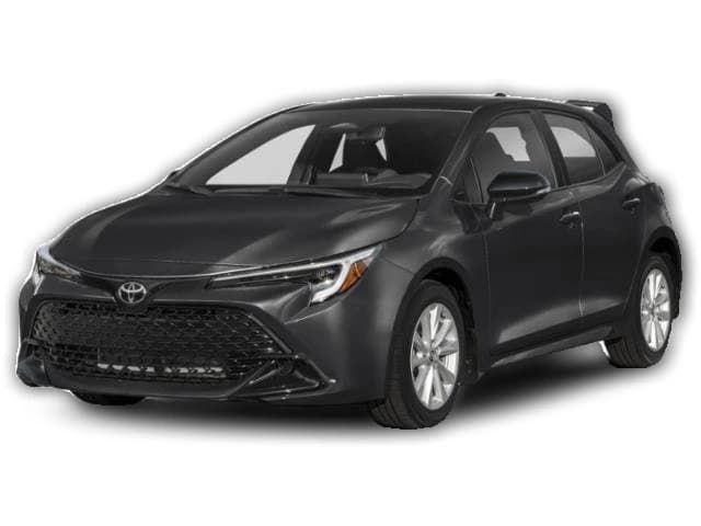 Toyota Corolla Hatchback SE CVT (Natl) 2027 — side view