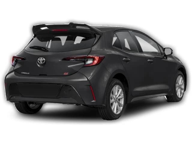 Toyota Corolla Hatchback SE CVT (Natl) 2027 — side view