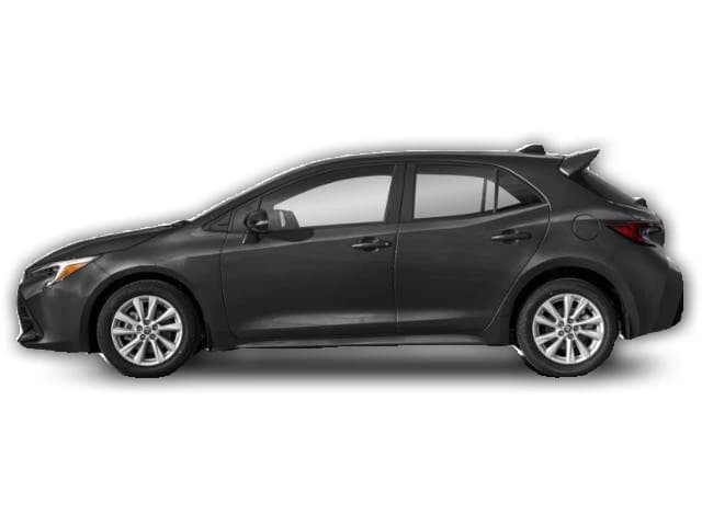 Toyota Corolla Hatchback SE CVT (Natl) 2027 — side view