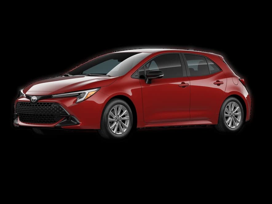 Toyota Corolla Hatchback SE CVT (Natl) 2026 — side view
