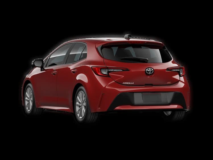 Toyota Corolla Hatchback SE CVT (Natl) 2026 — side view