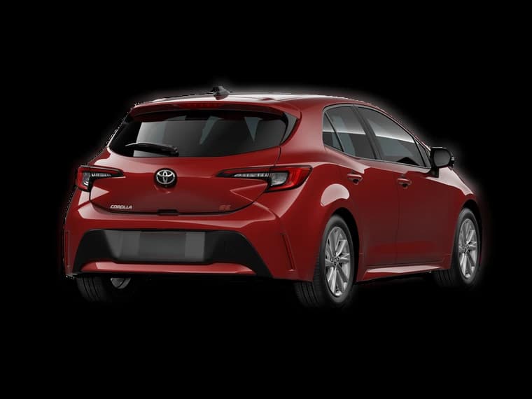 Toyota Corolla Hatchback SE CVT (Natl) 2026 — side view