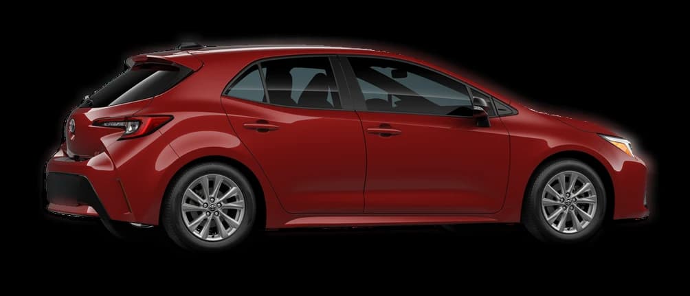 Toyota Corolla Hatchback SE CVT (Natl) 2026 — side view