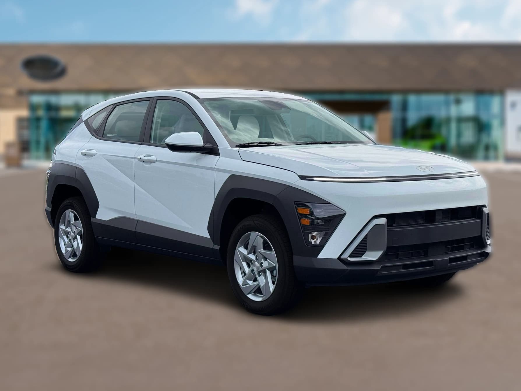 Hyundai Kona SE AWD 2027 — side view