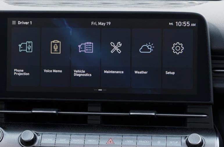 Hyundai Kona SE AWD 2027 — side view