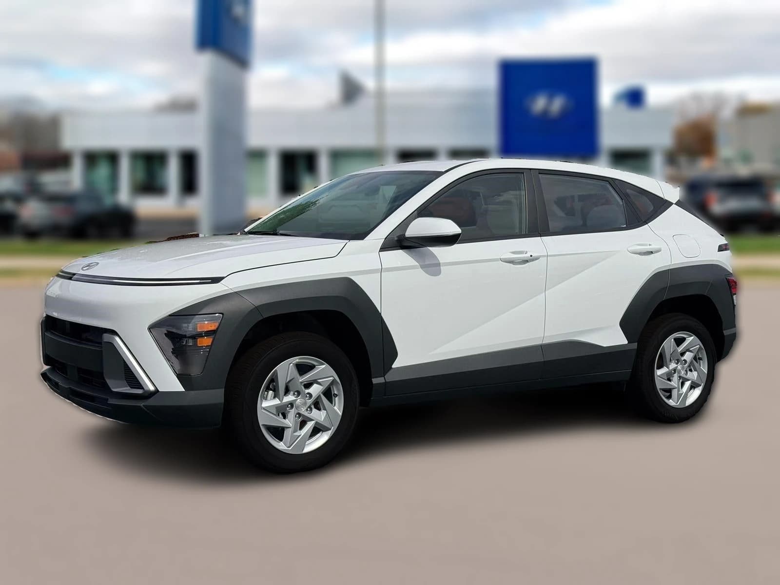Hyundai Kona SE AWD 2027 — side view