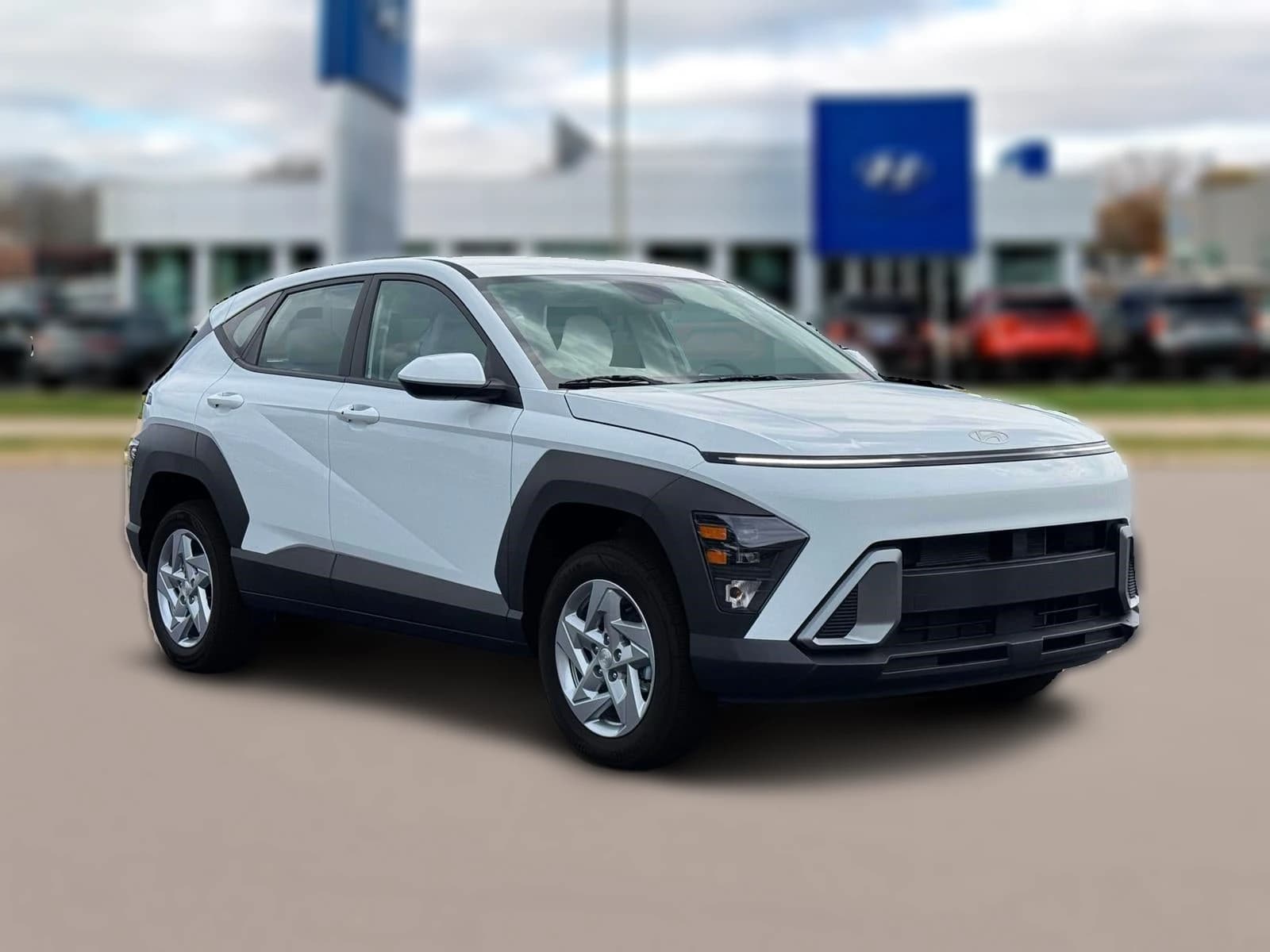 Hyundai Kona SE AWD 2027 — side view