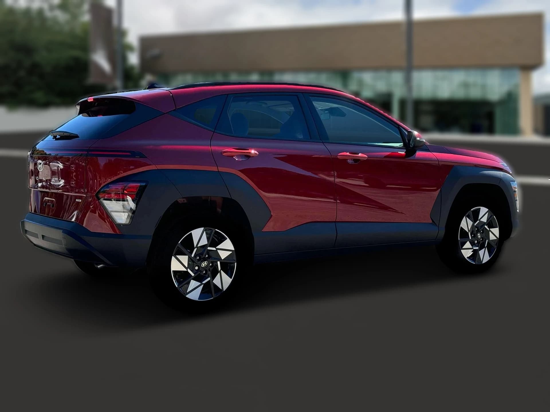 Hyundai Kona SEL Convenience AWD 2025 — side view