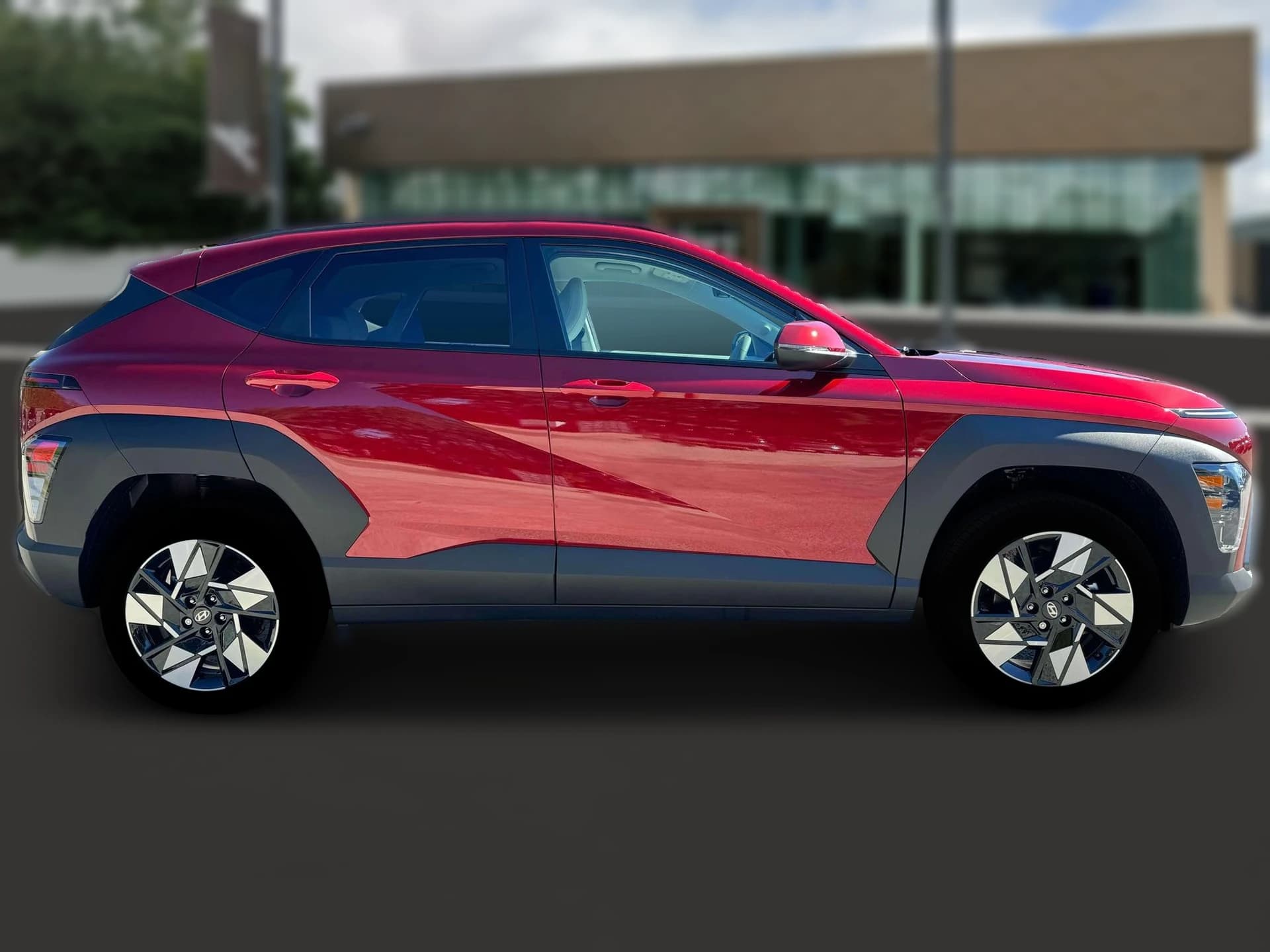 Hyundai Kona SEL Convenience AWD 2025 — side view
