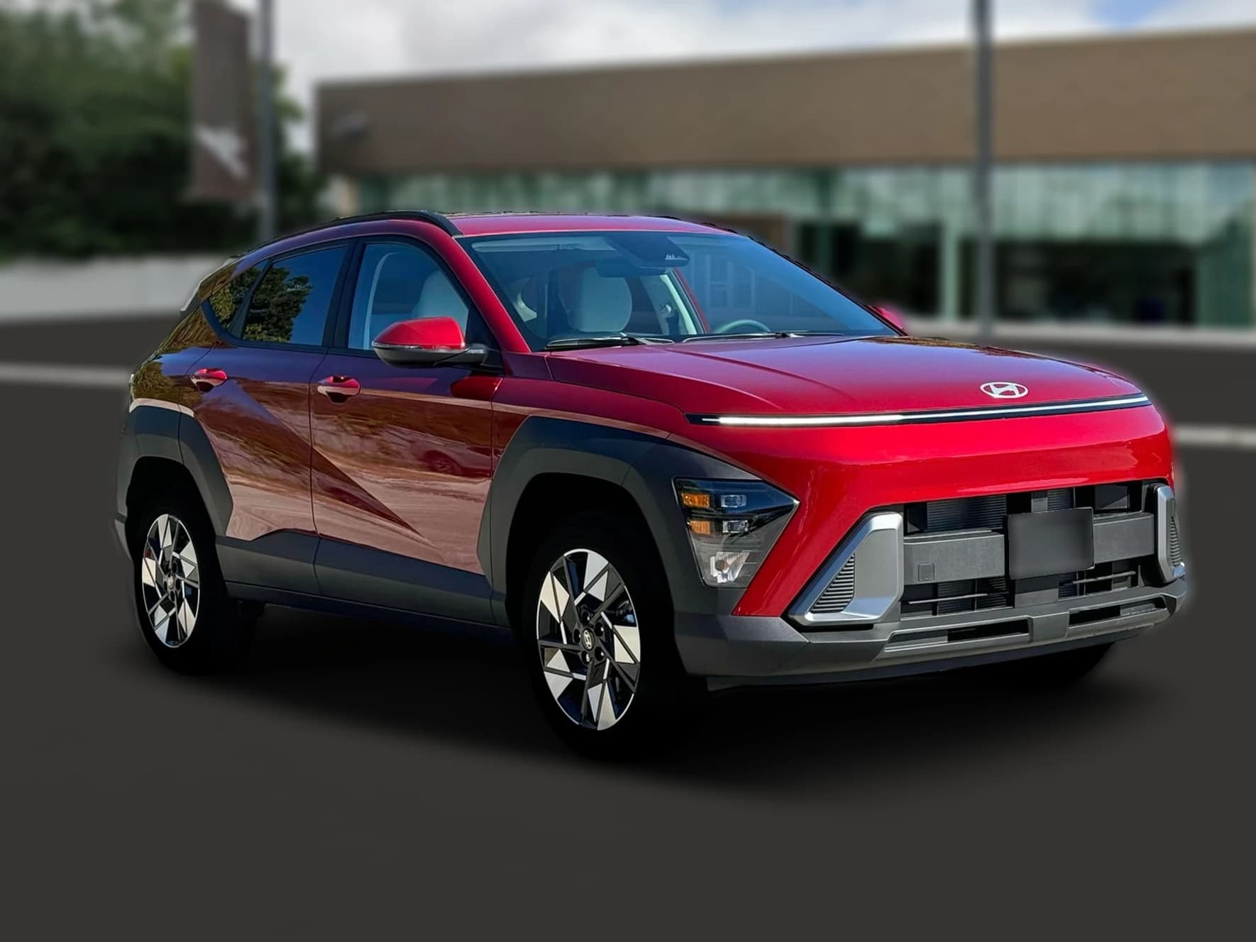 Hyundai Kona SEL Convenience AWD 2025 — side view