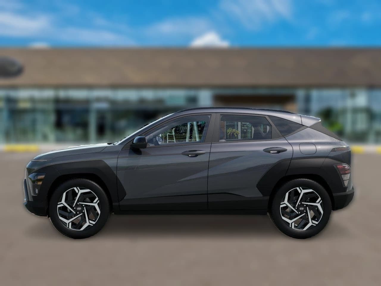 Hyundai Kona SEL Premium FWD 2026 — side view