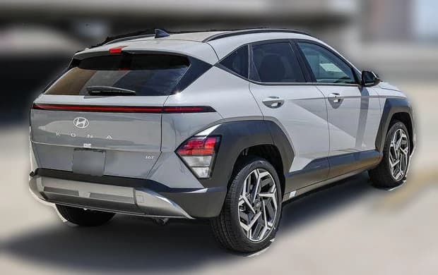 Hyundai Kona SEL Premium FWD 2026 — side view