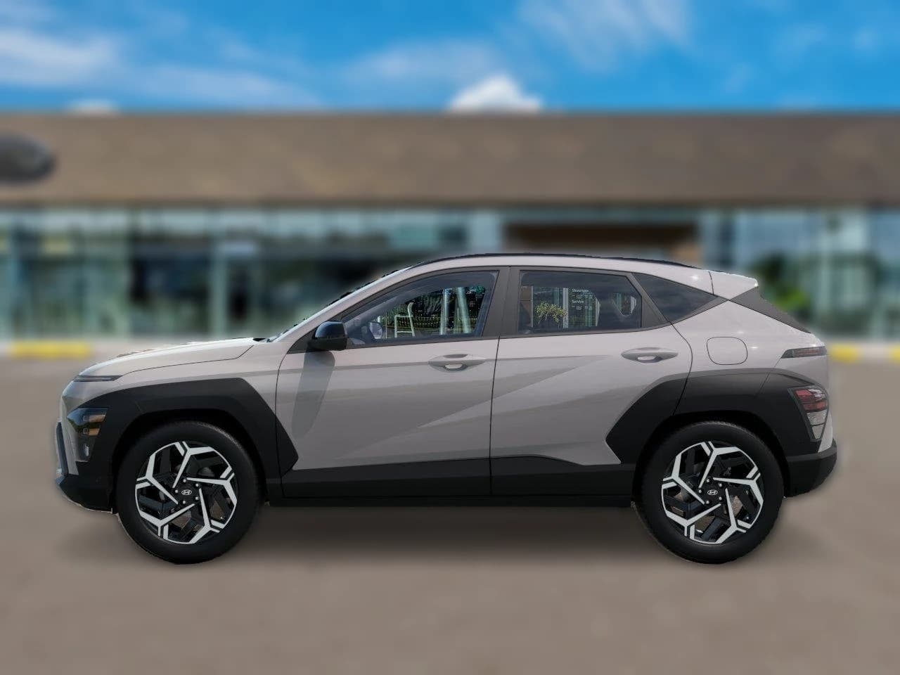 Hyundai Kona SEL Premium FWD 2026 — side view