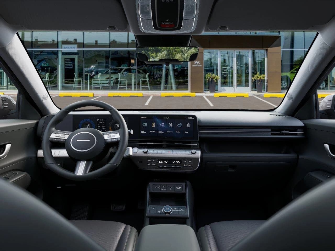 Hyundai Kona SEL Premium FWD 2026 — side view