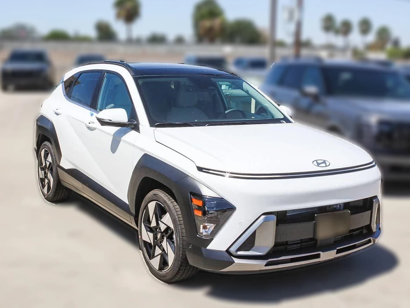 Hyundai Kona Limited FWD 2027 — side view