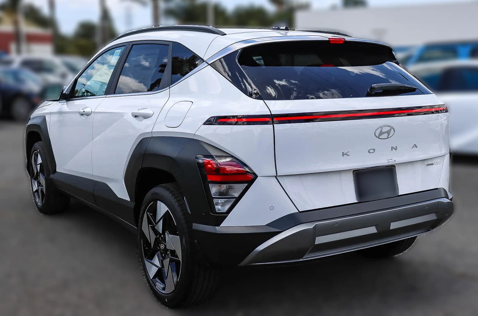 Hyundai Kona Limited AWD 2026 — side view
