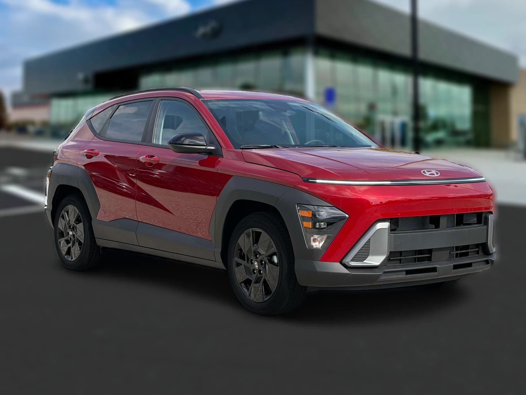 Hyundai Kona SEL Sport FWD 2027 — side view