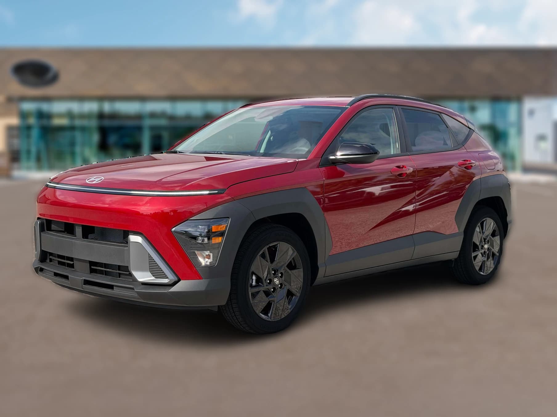 Hyundai Kona SEL Sport FWD 2027 — side view