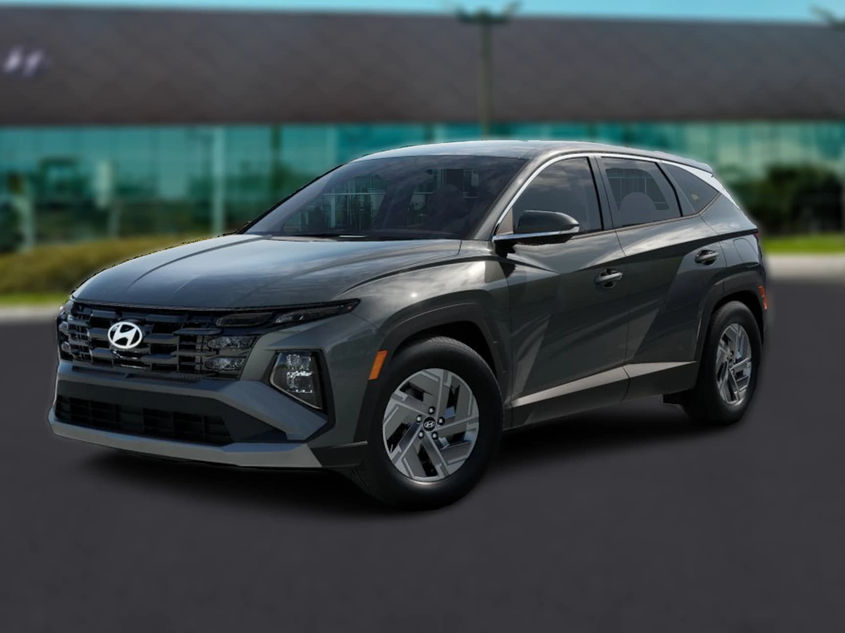 Hyundai Tucson Hybrid SE FWD 2026 — side view