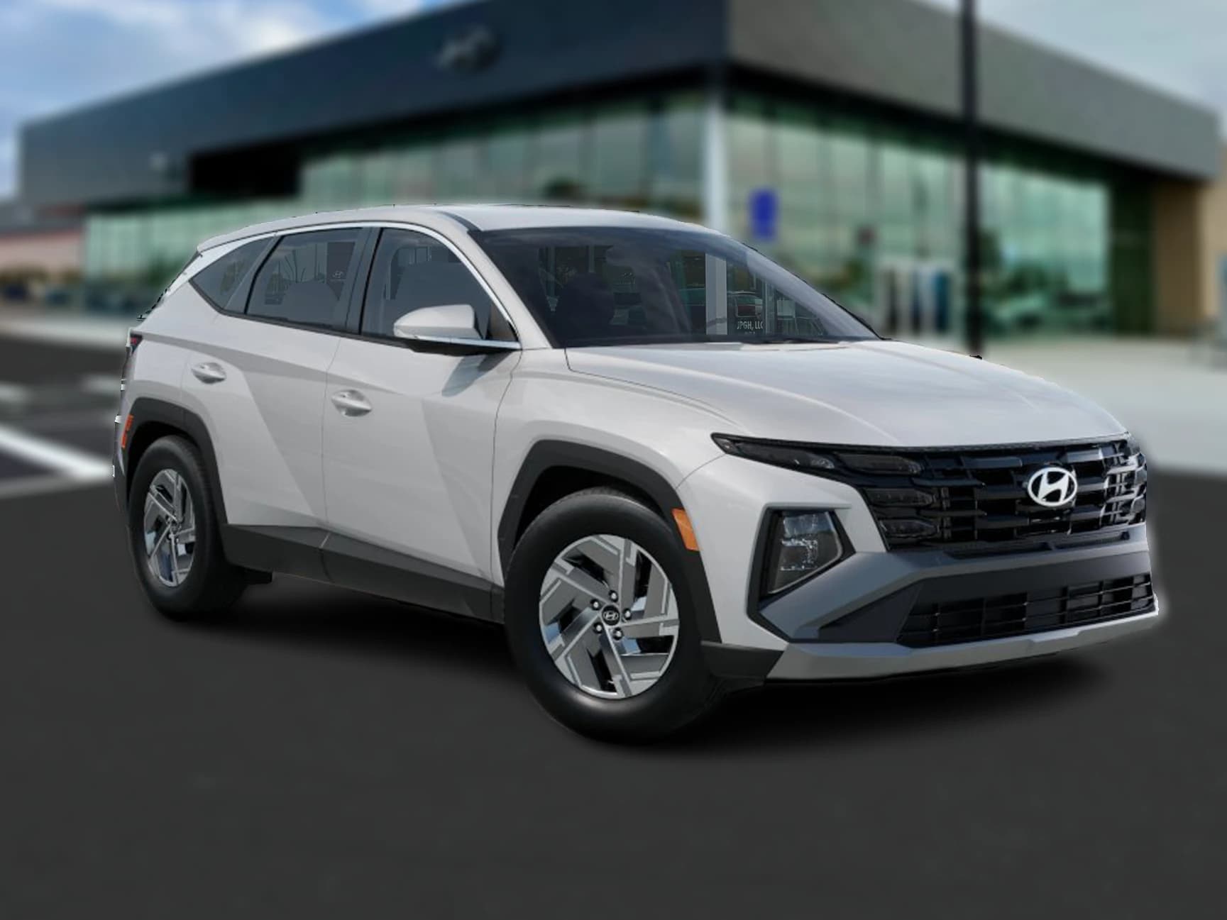 Hyundai Tucson Hybrid SE FWD 2026 — side view