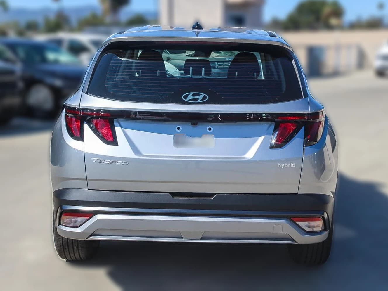 Hyundai Tucson Hybrid SE FWD 2026 — side view