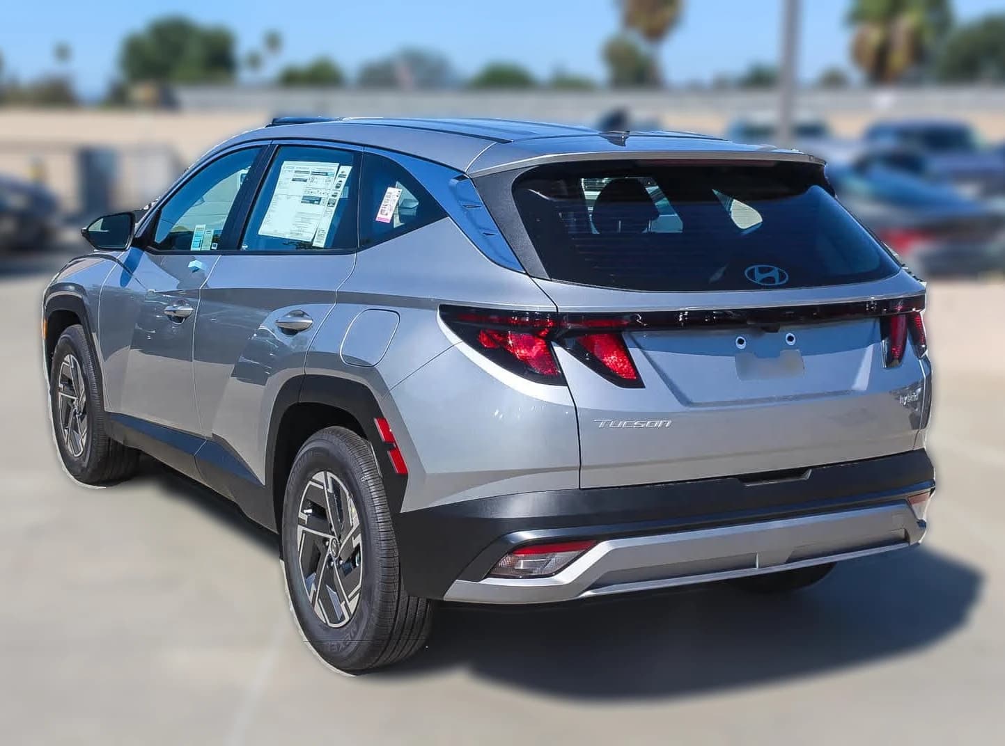 Hyundai Tucson Hybrid SE FWD 2026 — side view