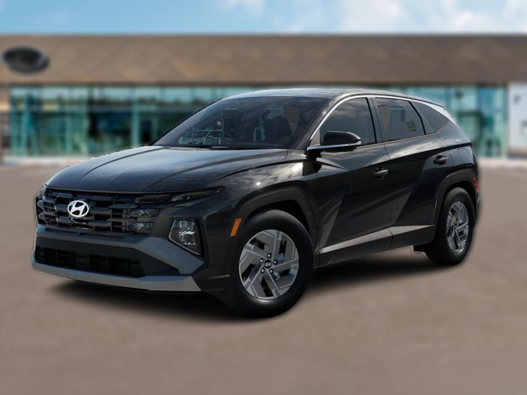 Hyundai Tucson Hybrid SE FWD 2026 — side view