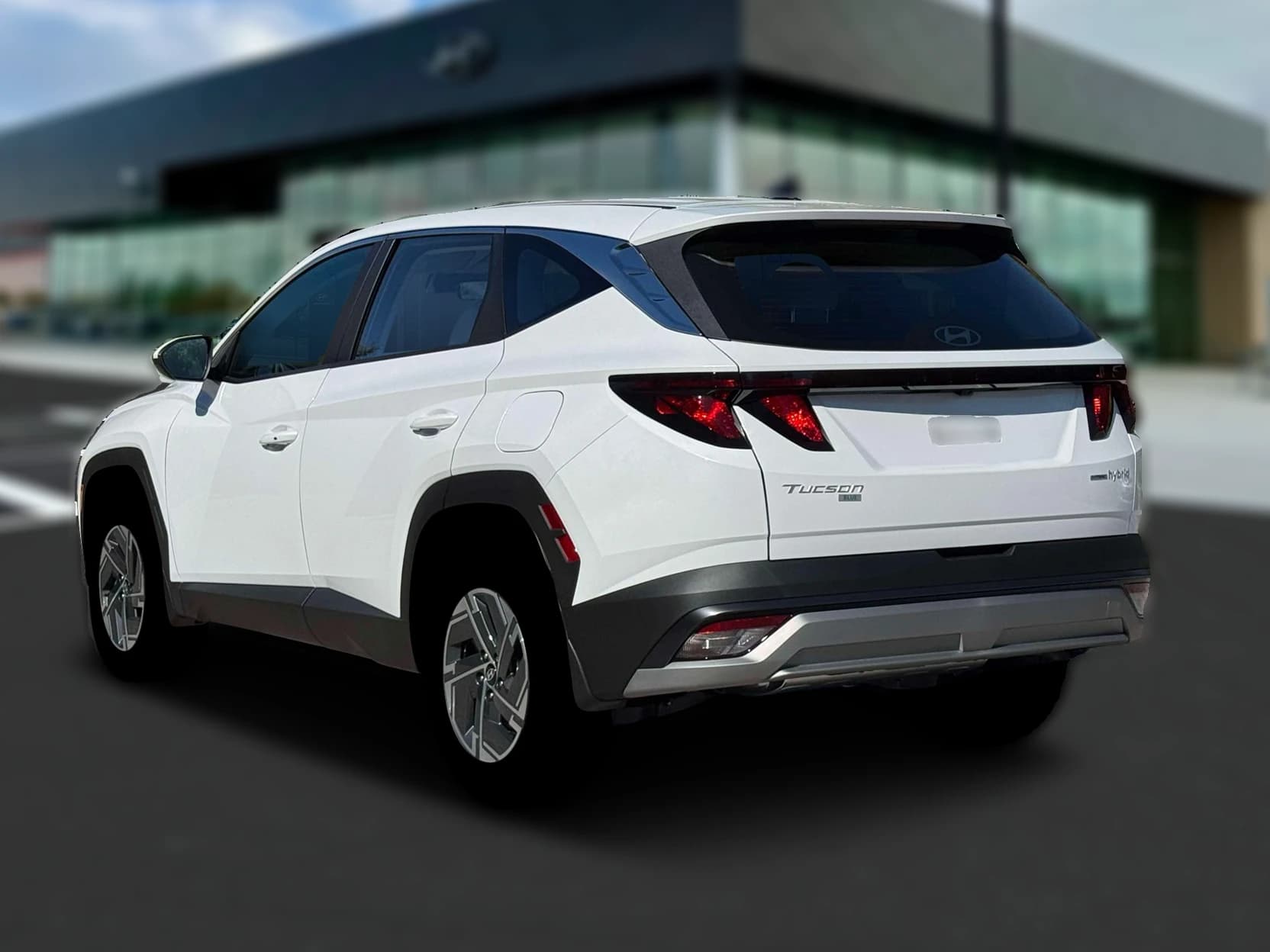 Hyundai Tucson Hybrid Blue SE AWD 2026 — side view
