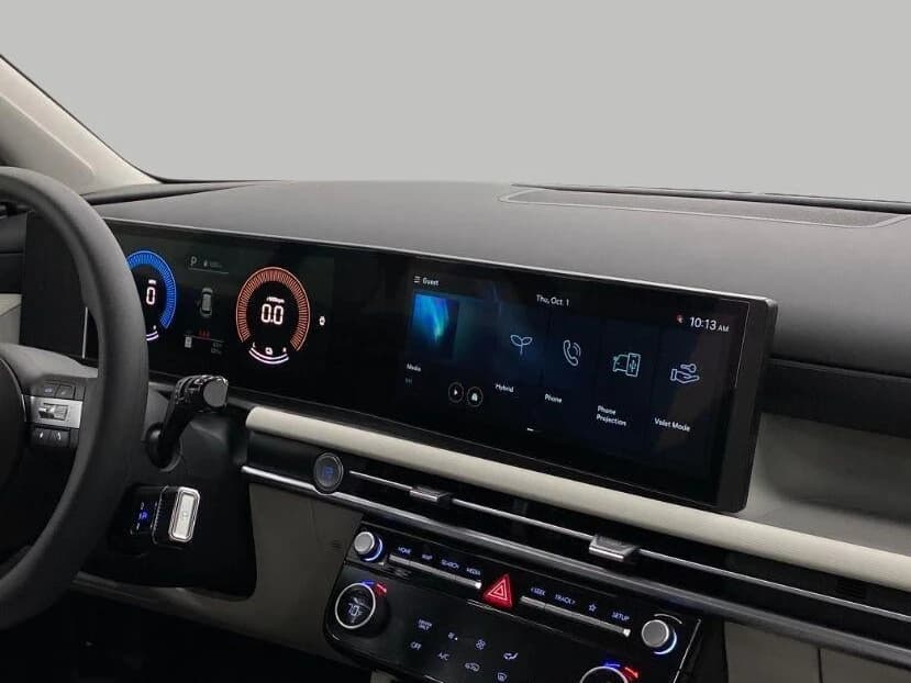 Hyundai Tucson Hybrid Blue SE AWD 2026 — side view