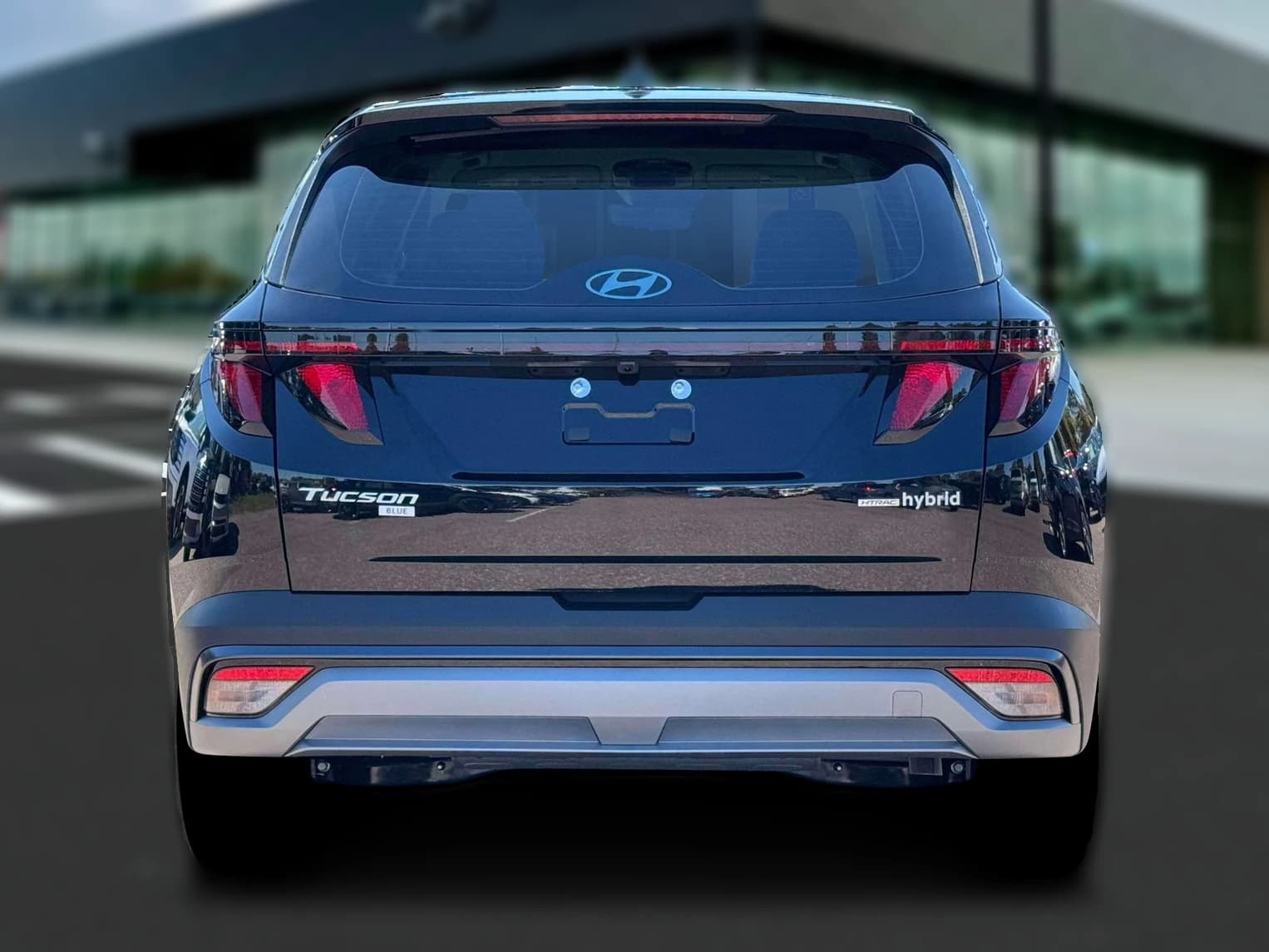 Hyundai Tucson Hybrid Blue SE AWD 2026 — side view