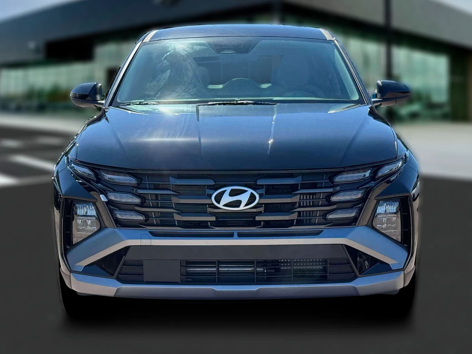 Hyundai Tucson Hybrid Blue SE AWD 2026 — side view