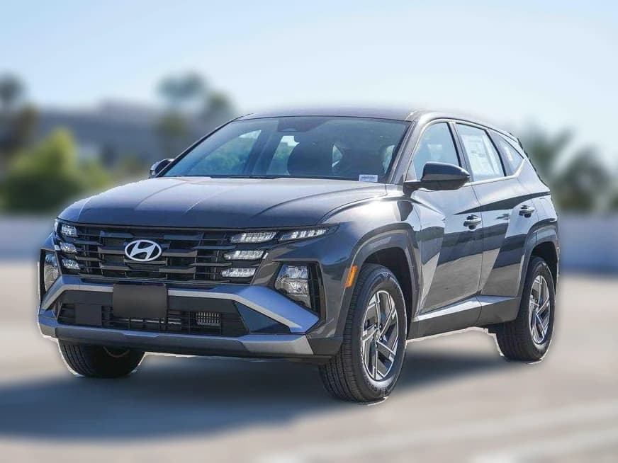 Hyundai Tucson Hybrid Blue SE AWD 2026 — side view